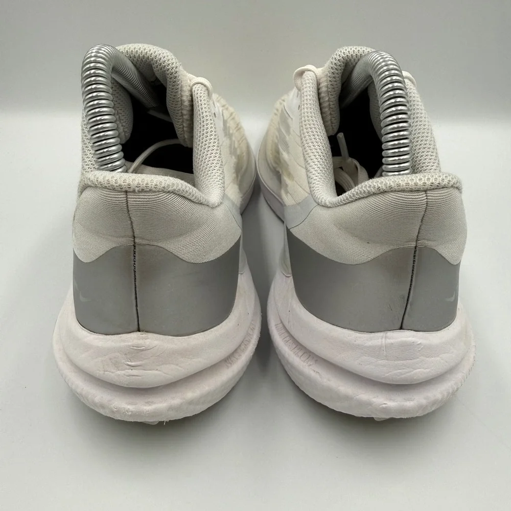 Nike Air Winflo 9 Womens Size 6.5 Running Shoes DD8686-100 White Silver
